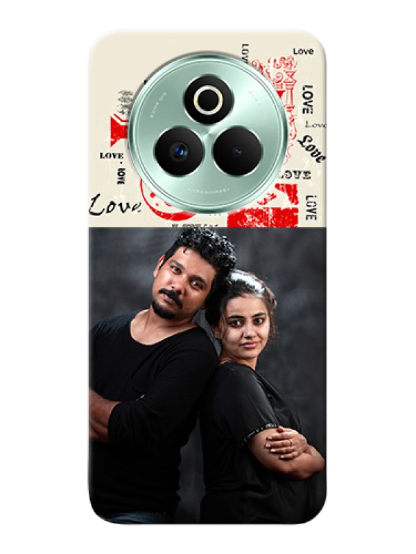 Custom Realme P3 Pro 5G Custom Hard Phone Case - Trendy Love Design Case