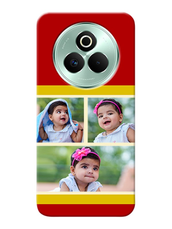 Custom Realme P3 Pro 5G Custom Hard Phone Case - Multiple Pic Upload Design