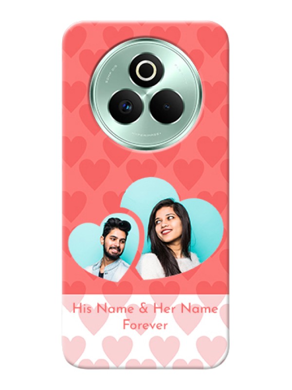 Custom Realme P3 Pro 5G Custom Hard Phone Case - Couple Pic Upload Design