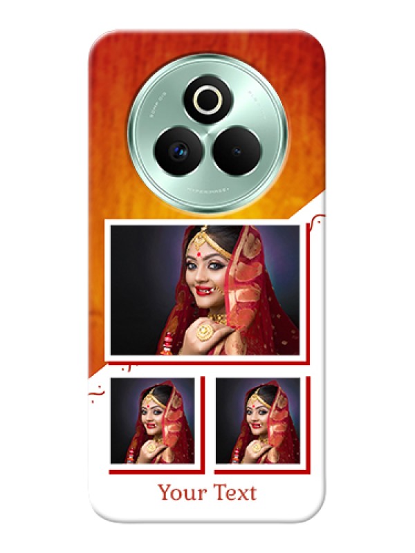 Custom Realme P3 Pro 5G Custom Hard Phone Case - Wedding Memories Design