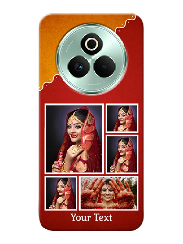 Custom Realme P3 Pro 5G Custom Hard Phone Case - Wedding Pic Upload Design