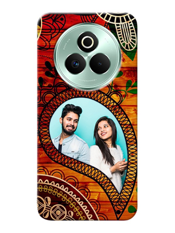 Custom Realme P3 Pro 5G Custom Hard Phone Case - Abstract Colorful Design