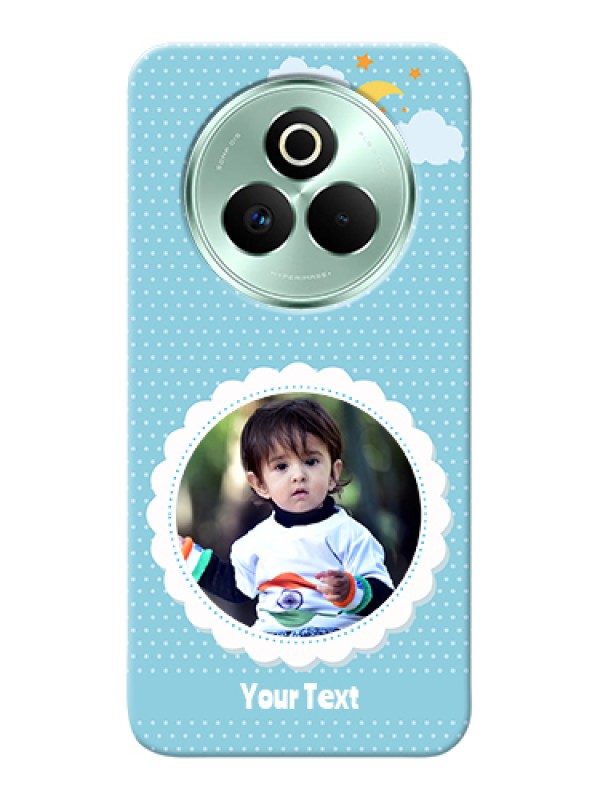 Custom Realme P3 Pro 5G Custom Hard Phone Case - Violet Pattern Design