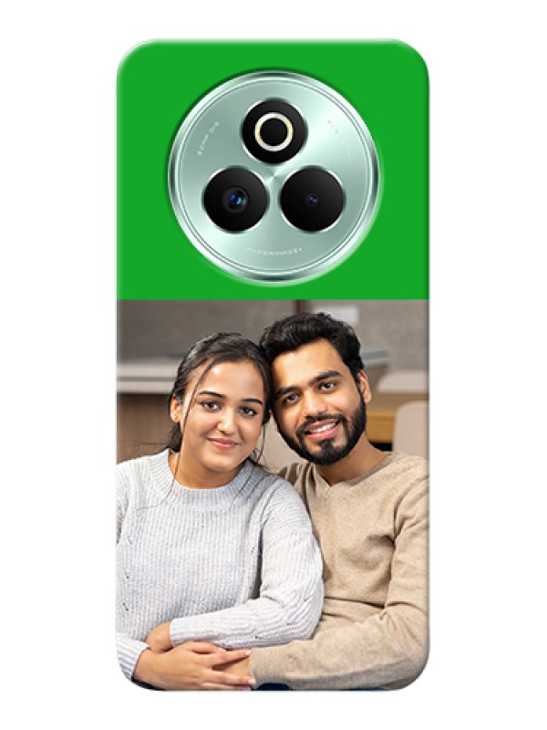 Custom Realme P3 Pro 5G Custom Hard Phone Case - Green Pattern Design