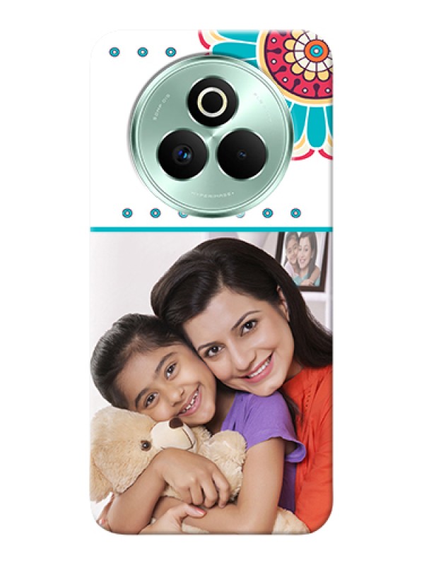 Custom Realme P3 Pro 5G Custom Hard Phone Case - Flower Design