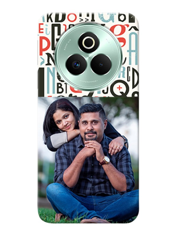 Custom Realme P3 Pro 5G Custom Hard Phone Case - Alphabet Design