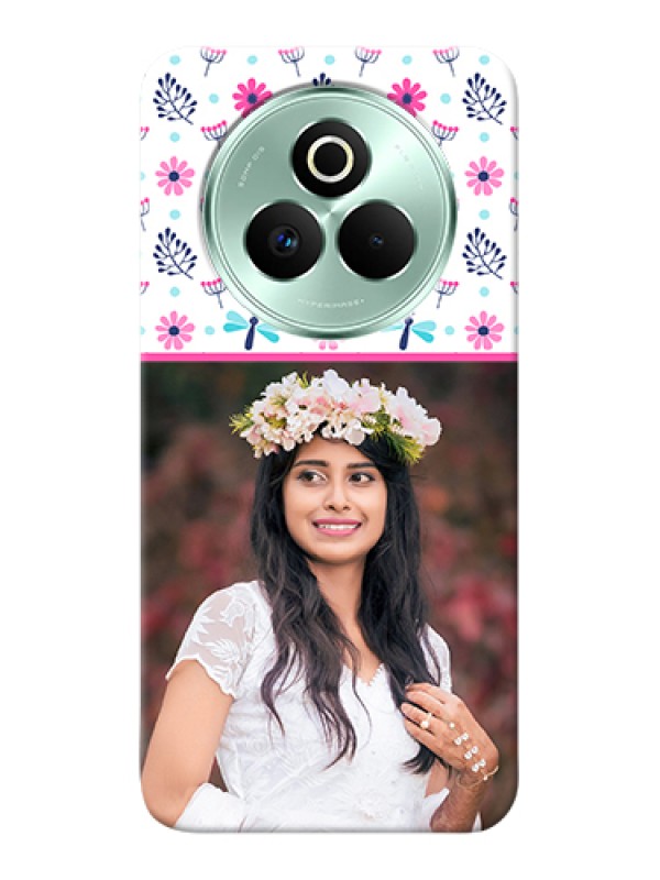 Custom Realme P3 Pro 5G Custom Hard Phone Case - Colorful Flower Design