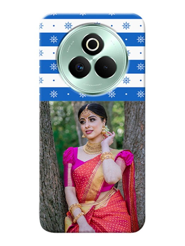 Custom Realme P3 Pro 5G Custom Hard Phone Case - Snow Pattern Design