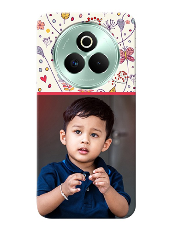 Custom Realme P3 Pro 5G Custom Hard Phone Case - Premium Floral Design