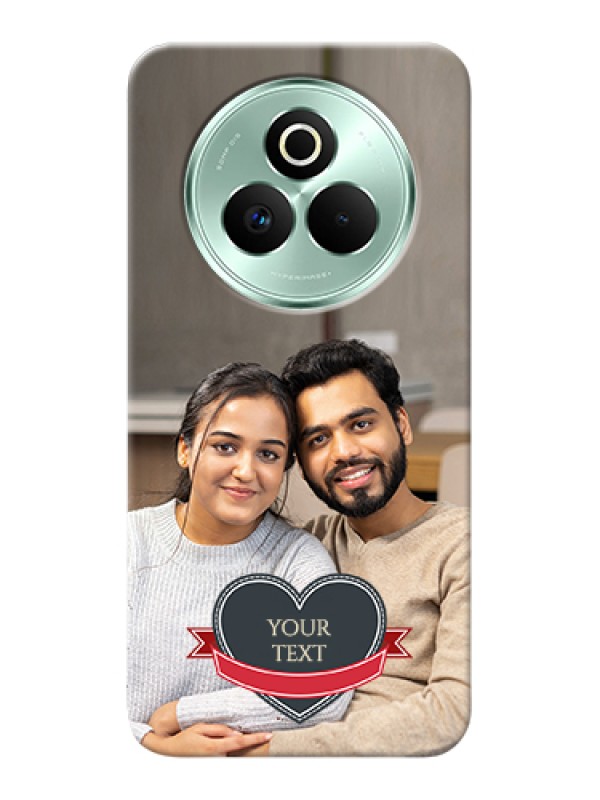 Custom Realme P3 Pro 5G Custom Hard Phone Case - Just Married Couple Design