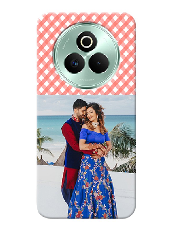 Custom Realme P3 Pro 5G Custom Hard Phone Case - Pink Pattern Design