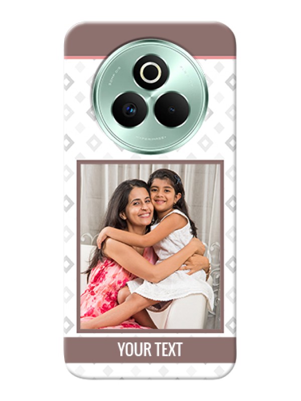 Custom Realme P3 Pro 5G Custom Hard Phone Case - Simple Diamond Design