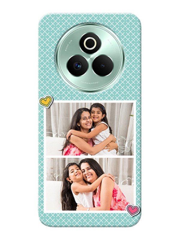 Custom Realme P3 Pro 5G Custom Hard Phone Case - 2 Image Holder With Pattern Design