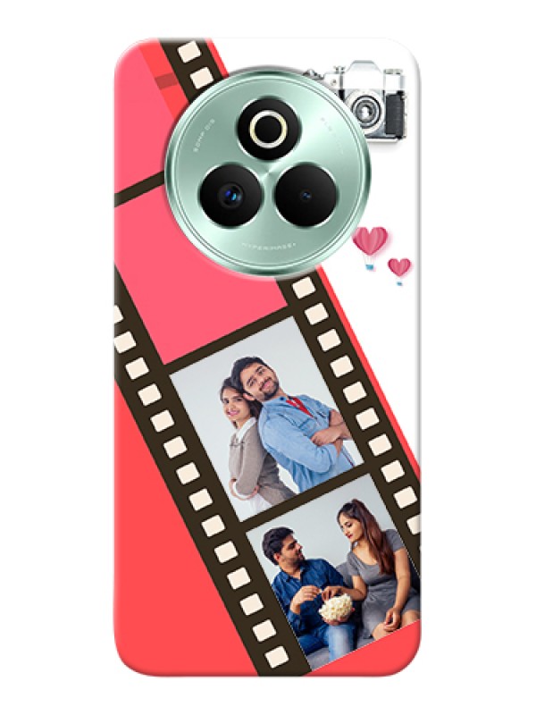 Custom Realme P3 Pro 5G Custom Hard Phone Case - 3 Image Holder With Film Reel