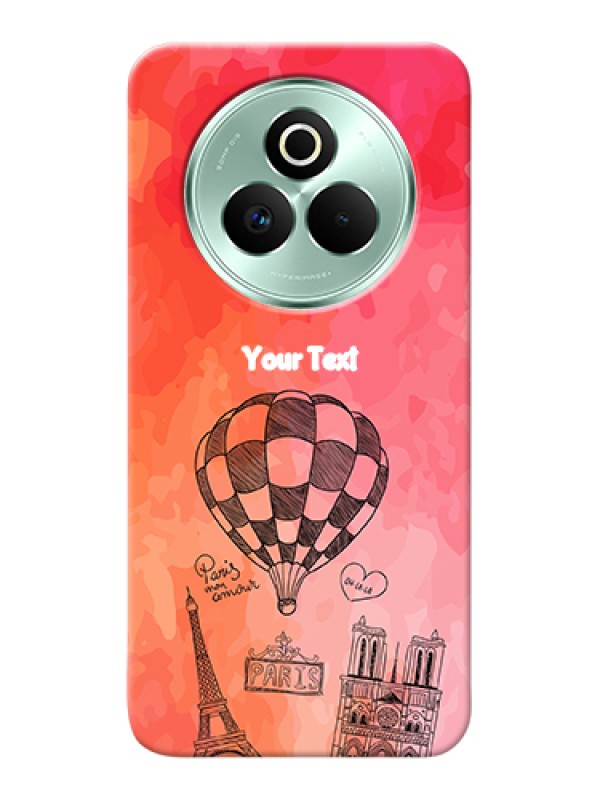 Custom Realme P3 Pro 5G Custom Hard Phone Case - Paris Theme Design