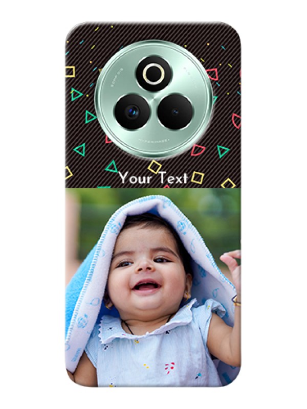 Custom Realme P3 Pro 5G Custom Hard Phone Case - With Confetti Birthday Design