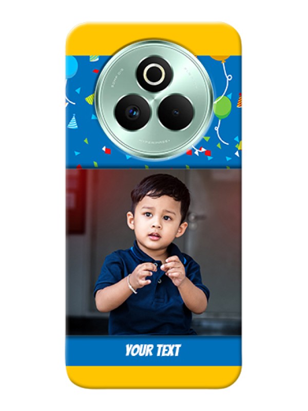 Custom Realme P3 Pro 5G Custom Hard Phone Case - Birthday Wishes Design