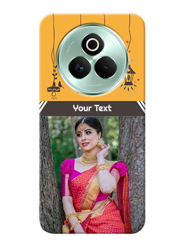 Custom Realme P3 Pro 5G Custom Hard Phone Case - With Family Picture And Icons