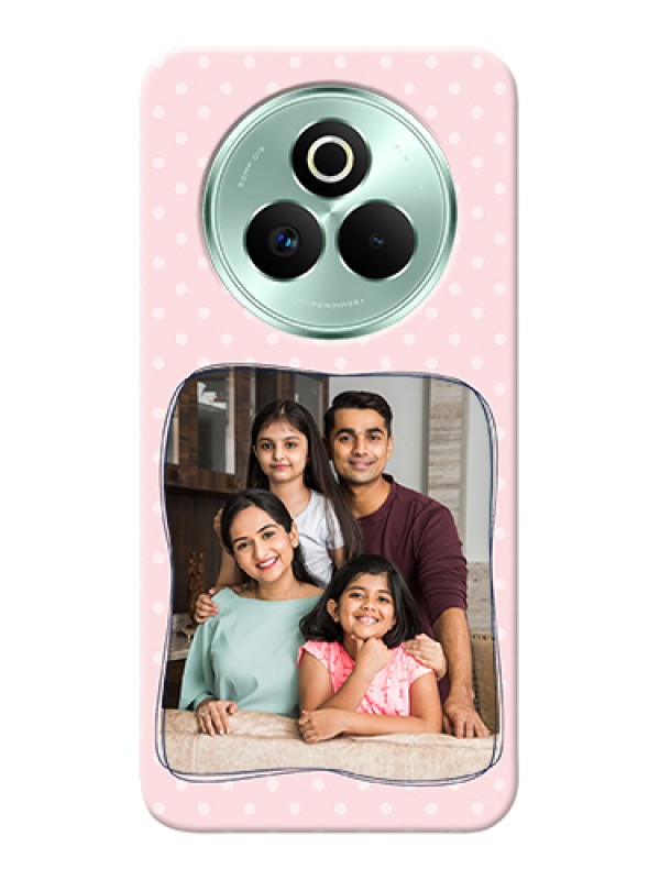 Custom Realme P3 Pro 5G Custom Hard Phone Case - Family With Dots Design