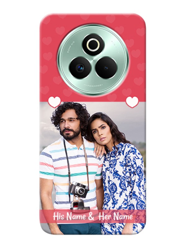 Custom Realme P3 Pro 5G Custom Hard Phone Case - Simple Love Design