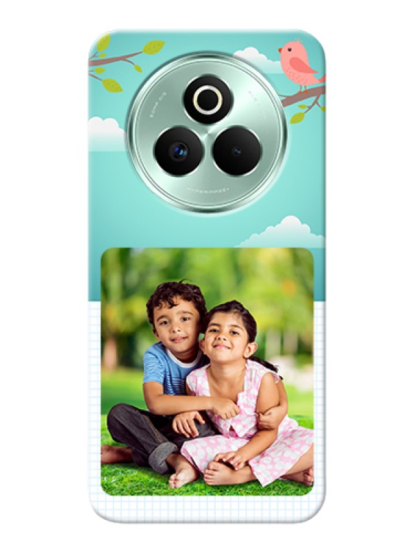 Custom Realme P3 Pro 5G Custom Hard Phone Case - Doodle Love Design