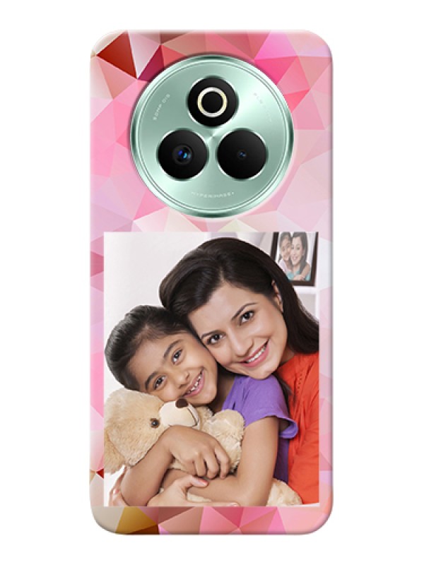 Custom Realme P3 Pro 5G Custom Hard Phone Case - Abstract Triangle Design