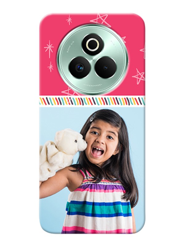 Custom Realme P3 Pro 5G Custom Hard Phone Case - Line Art Design