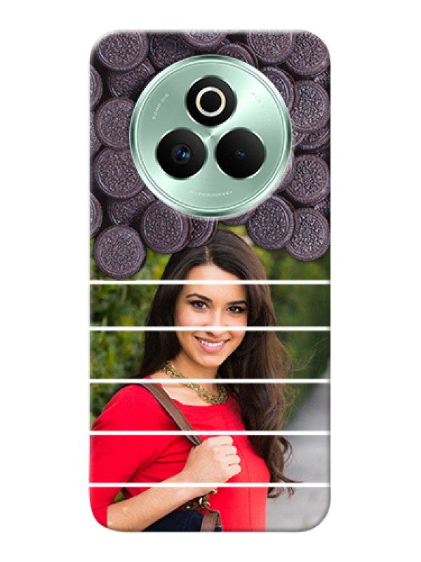Custom Realme P3 Pro 5G Custom Hard Phone Case - With Oreo Biscuit Design
