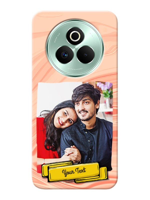 Custom Realme P3 Pro 5G Custom Hard Phone Case - Marble Texture Design