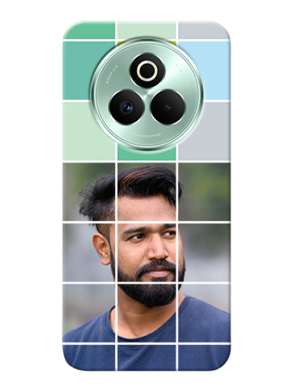 Custom Realme P3 Pro 5G Custom Hard Phone Case - With White Box Pattern