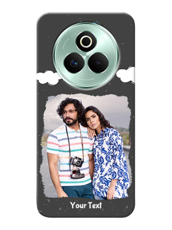 Custom Realme P3 Pro 5G Custom Hard Phone Case - Splashes With Love Doodles Design