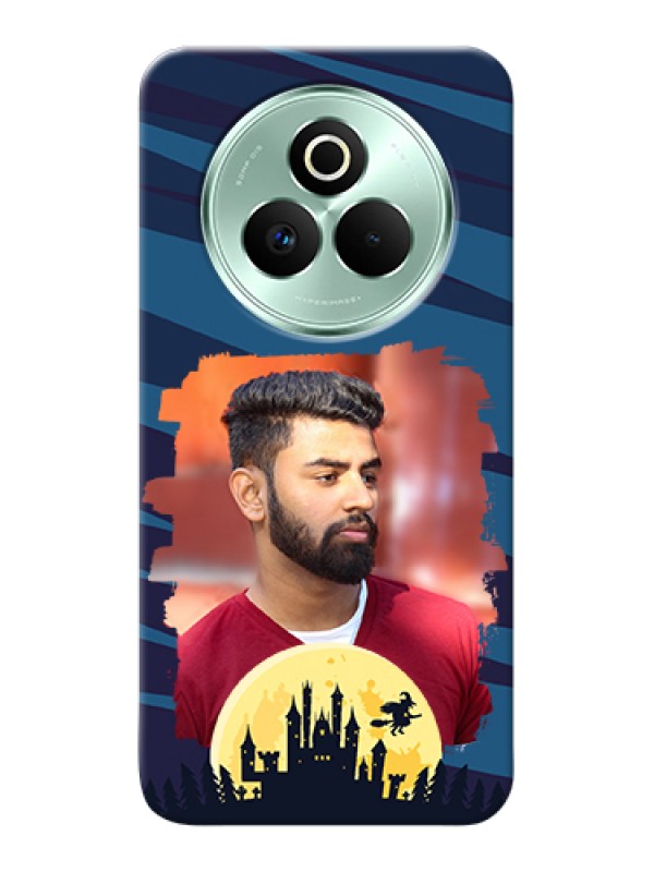 Custom Realme P3 Pro 5G Custom Hard Phone Case - Halloween Witch Design