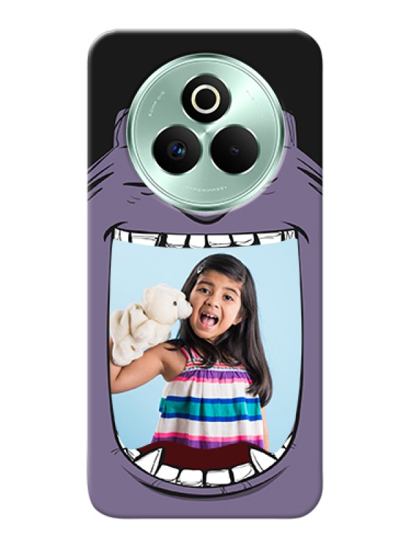 Custom Realme P3 Pro 5G Custom Hard Phone Case - Angry Monster Design