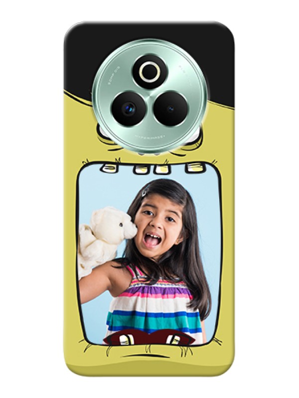 Custom Realme P3 Pro 5G Custom Hard Phone Case - Cartoon Monster Back Case Design