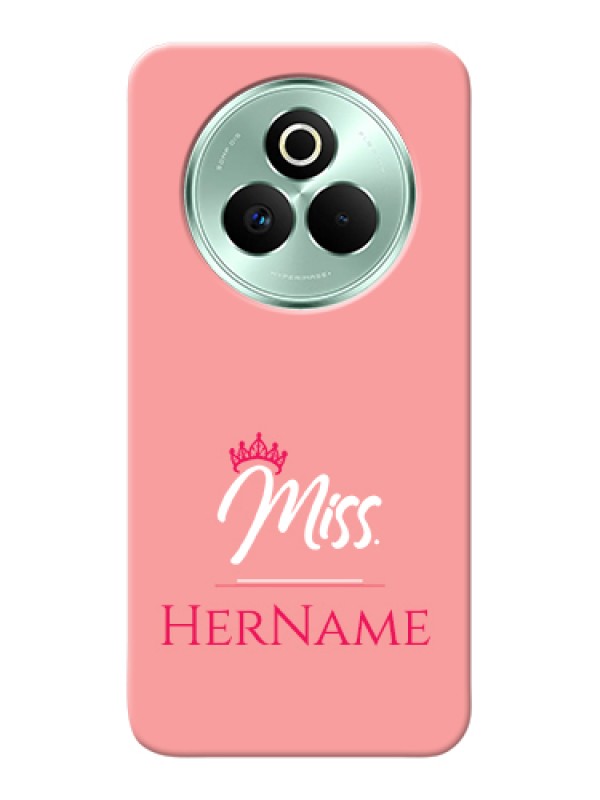 Custom Realme P3 Pro 5G Custom Hard Phone Case - Mrs With Name Design