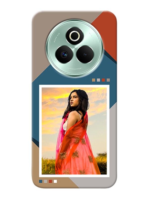 Custom Realme P3 Pro 5G Custom Hard Phone Case - Retro Color Pallet Design