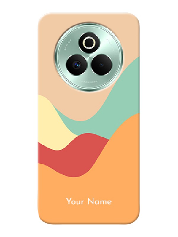 Custom Realme P3 Pro 5G Custom Hard Phone Case - Ocean Waves Multi - Colour Design