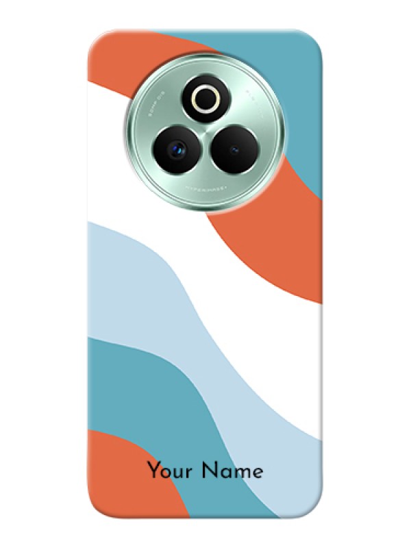 Custom Realme P3 Pro 5G Custom Hard Phone Case - Coloured Waves Design