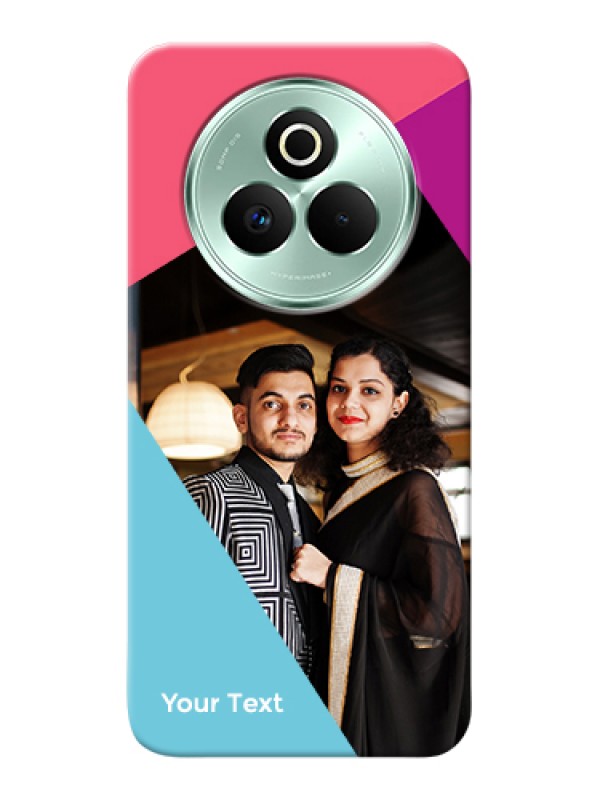 Custom Realme P3 Pro 5G Custom Hard Phone Case - Stacked Triple Colour Design