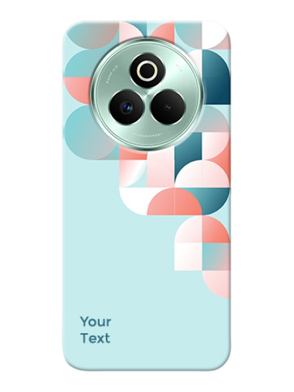 Custom Realme P3 Pro 5G Custom Hard Phone Case - Stylish Semi - Circle Pattern Design