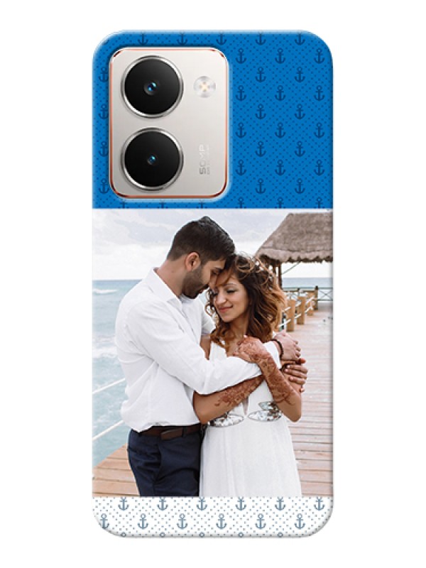 Custom Realme P3 Ultra 5G Custom Hard Phone Case - Blue Anchors Design