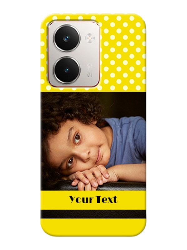 Custom Realme P3 Ultra 5G Custom Hard Phone Case - Bright Yellow Case Design