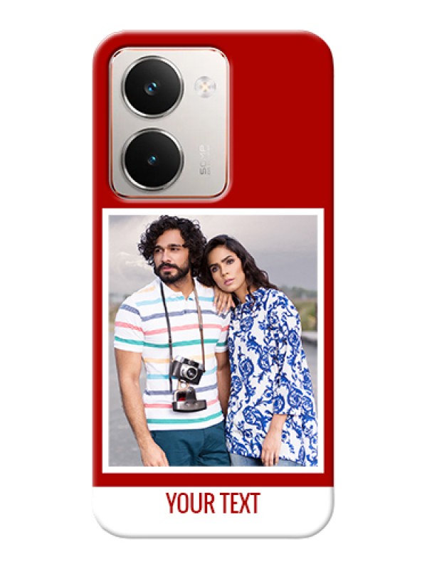 Custom Realme P3 Ultra 5G Custom Hard Phone Case - Red Color Design