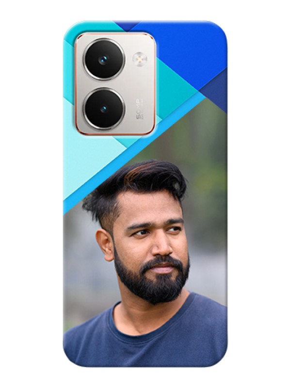 Custom Realme P3 Ultra 5G Custom Hard Phone Case - Blue Pattern Design