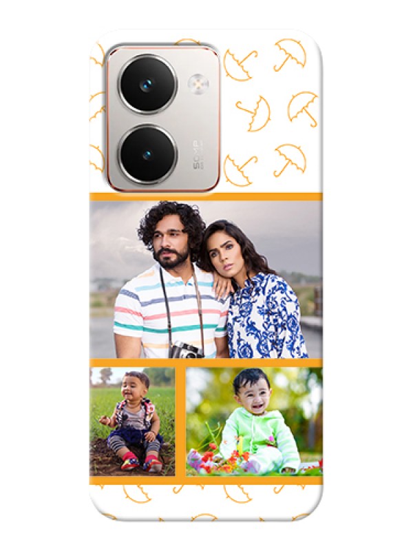 Custom Realme P3 Ultra 5G Custom Hard Phone Case - Yellow Pattern Design