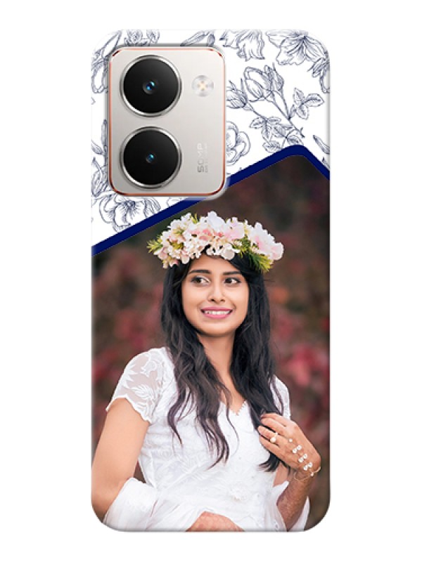 Custom Realme P3 Ultra 5G Custom Hard Phone Case - Classy Floral Design