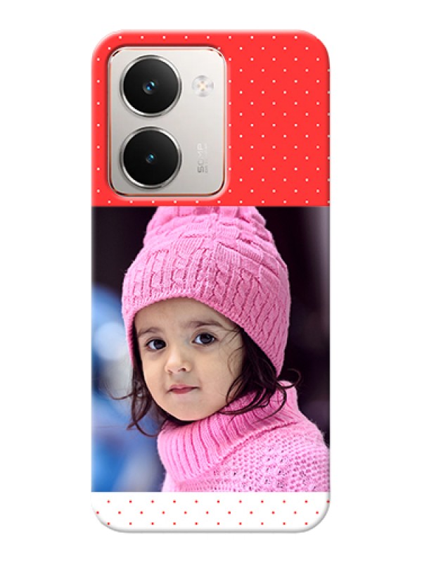 Custom Realme P3 Ultra 5G Custom Hard Phone Case - Red Pattern Design