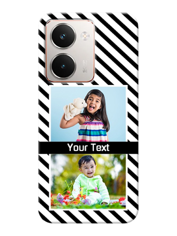 Custom Realme P3 Ultra 5G Custom Hard Phone Case - Black And White Stripes Design