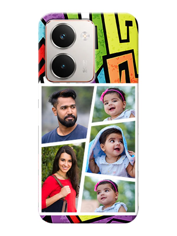 Custom Realme P3 Ultra 5G Custom Hard Phone Case - Graffiti Pattern Design