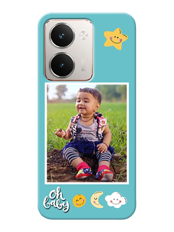 Custom Realme P3 Ultra 5G Custom Hard Phone Case - Smiley Kids Stars Design